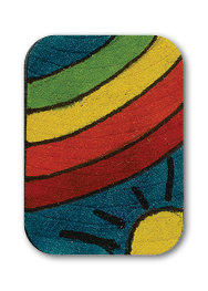 Rainbow tile