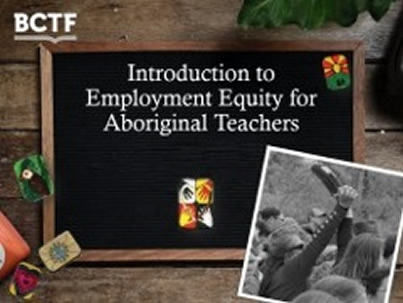 Introduction to Employment Equity for Aboriginal Teachers cover