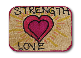 Strength Love tile